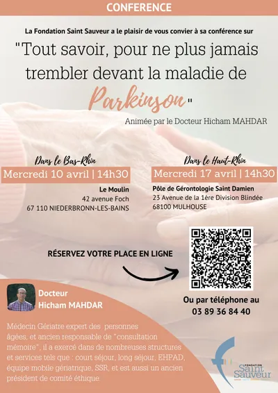 Communication conférence sur la Maladie de Parkinson