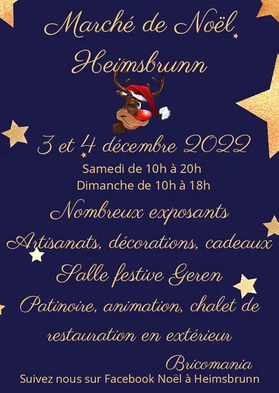 Marché de Noël 2022 à Heimsbrunn