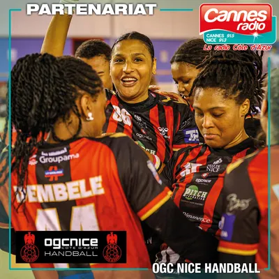 PARTENARIAT CANNES RADIO : L'OGC NICE HANDBALL