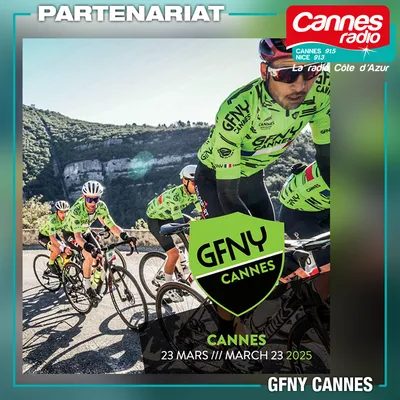 PARTENARIAT CANNES RADIO : 4ÈME ÉDITION DE LA CYCLOSPORTIVE GFNY CANNES