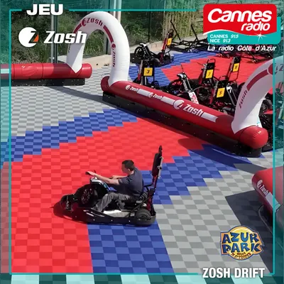GAGNEZ VOS PLACES POUR LA NOUVELLE ATTRACTION "DRIFT ZOSH" A AZUR PARK