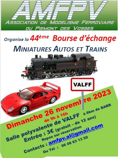44ème Bourse D'échange Miniatures Autos et Trains 