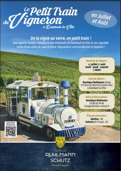 le petit train du vigneron 