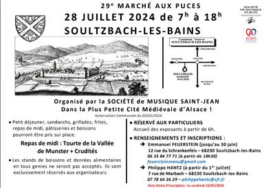 marché aux puces de Soultzbach-les-Bains