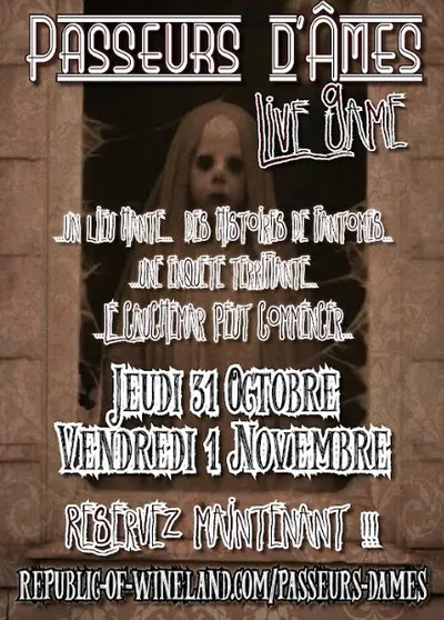 PASSEURS D'ÂMES - Live Game Halloween