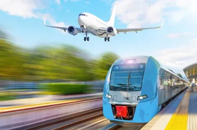 Train / Avion