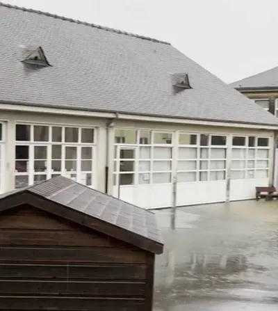 Le département du Calvados est affecté par des pluies intenses entraînant des inondations