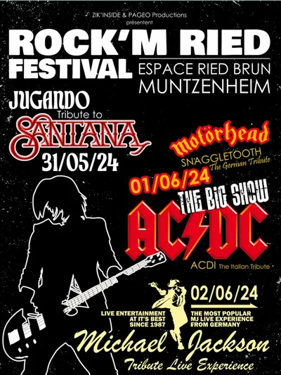 Festival Rock’M Ried : Hommages à Santana, Motörhead, AC/DC et Michael Jackson