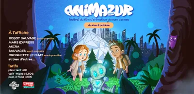 PARTENARIAT CANNES RADIO : "ANIMAZUR" AU CINEUM A CANNES