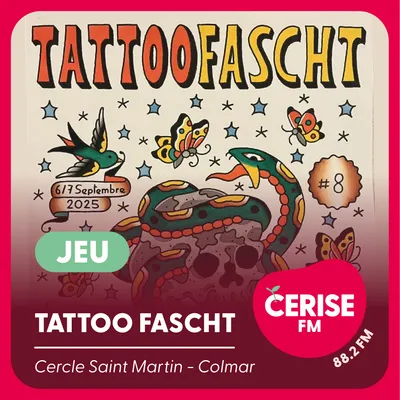 Cerise FM - S36 - Tattoo Fascht carré