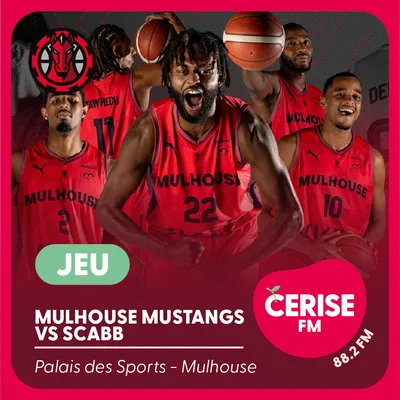 Cerise FM - S42 - Mulhouse Mustangs vs SCABB carré