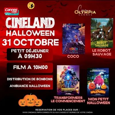 CELEBREZ HALLOWEEN AU CINEMA OLYMPIA A CANNES