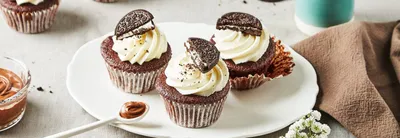 Cupcake aux cookies chocolat