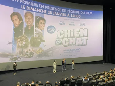 29/01/24 : Avant-première du film « chien et chat » au Cinéum