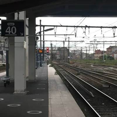 gare vide Juvisy novembre 2021