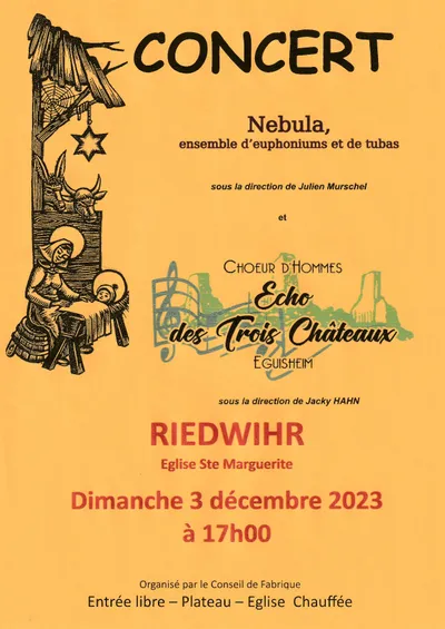 Concert d'Avent et de Noël donné par Nebula
