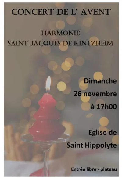  Concert de fin d'année de l'harmonie St Jacques