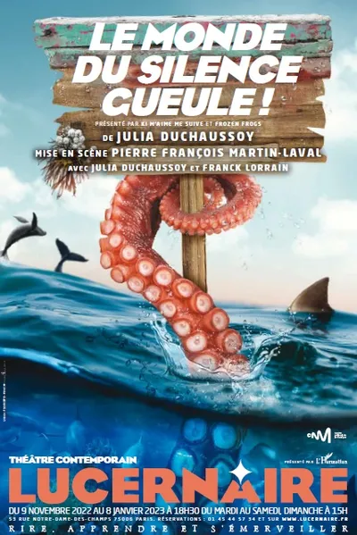 GAGNEZ DES PLACES POUR "LE MONDE DU SILENCE GUEULE" A MANDELIEU LA NAPOULE