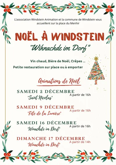 Marché de Noël à Windstein