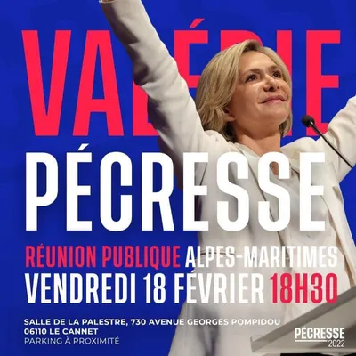 Valérie Pécresse vient faire campagne aujourd’hui dans les Alpes Maritimes