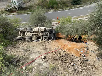 21/04/23 : Spectaculaire accident hier midi à Utelle