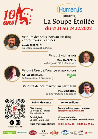 10e édition de la Soupe Etoilée au Village du Partage à Strasbourg 