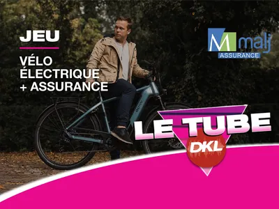 SLIDER LE TUBE DKL - S39 & S40 - Vélo électrique + assurance MALJ
