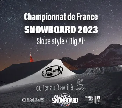AGENDA : ISOLA 2000 : CHAMPIONNAT DE FRANCE DE SNOWBOARD