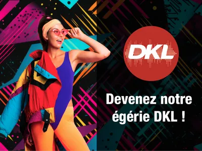 Slider DKL - Casting égérie