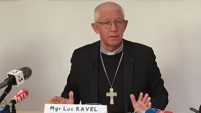 Monseigneur Mgr Ravel archevêque Strasbourg octobre 2021