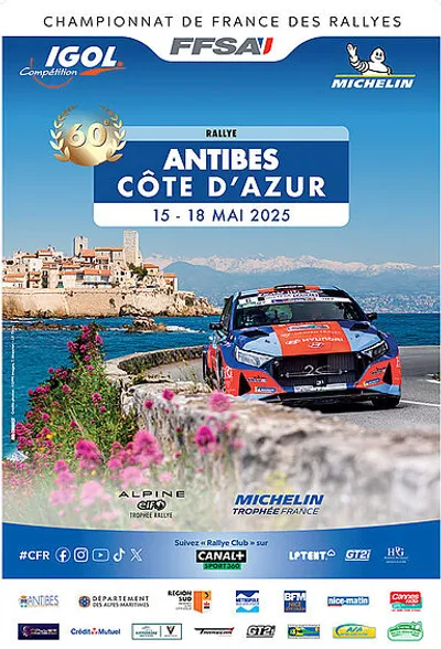 PARTENARIAT CANNES RADIO : LE 60ème RALLYE CÔTE D'AZUR