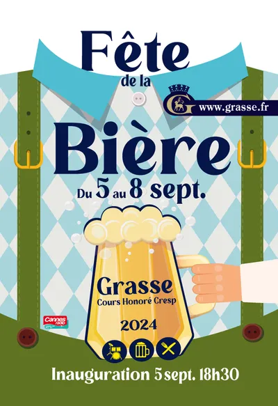 PARTENARIAT CANNES RADIO : LA FÊTE DE LA BIERE A GRASSE