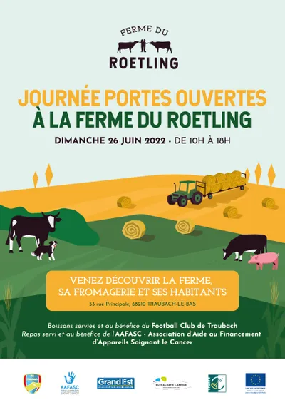 porte ouverte ferme du Roetling 26 juin