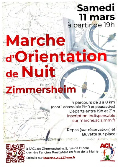 Marche d'orientation de nuit de Zimmerheim