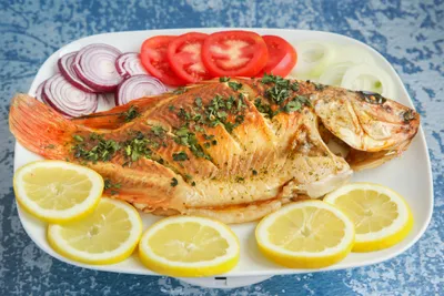 Daurade grillée aux herbes