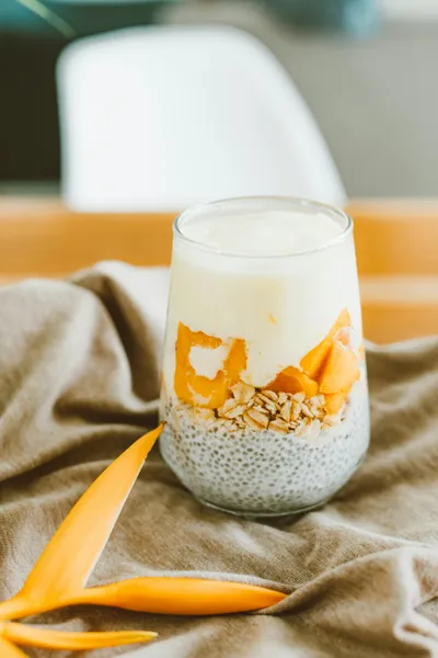 Pudding au fruits et graines de chia