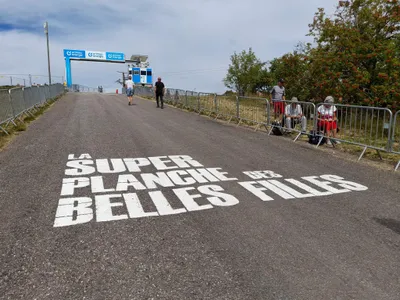La Super Blanche des Belles Filles, superstar du cyclisme en juillet