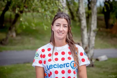 Audrey sur la caravane du Tour de France féminin... Un rêve d'enfant