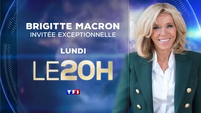 6/01/23 : Brigitte MACRON invitée du JT de 20H de TF1 lundi pour les "Pièces Jaunes 2023"