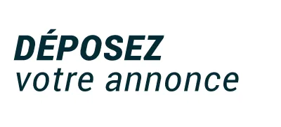 Déposez votre annonce