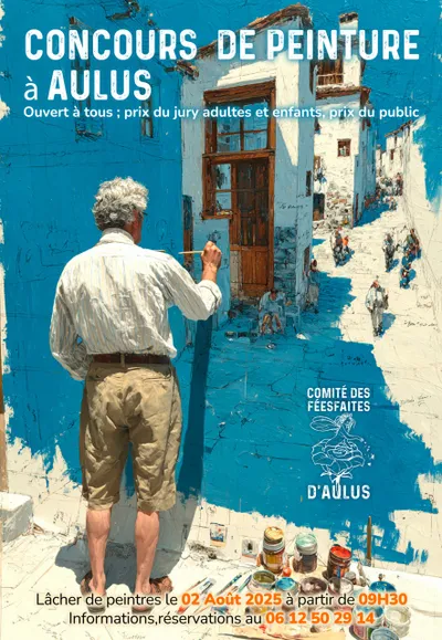 Concours de peinture à Aulus