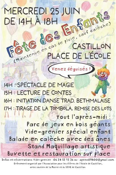 Fête des enfants à Castillon