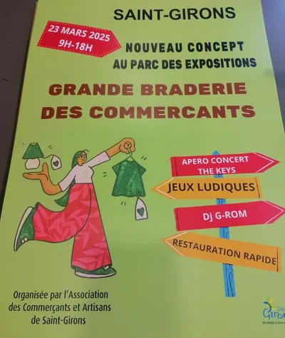 Grande braderie des commerçants Saint Girons
