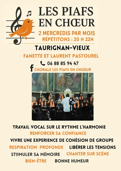 Les Piafs en Chœur Taurignan-Vieux