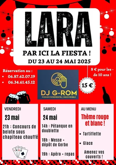 Les fêtes de Lara