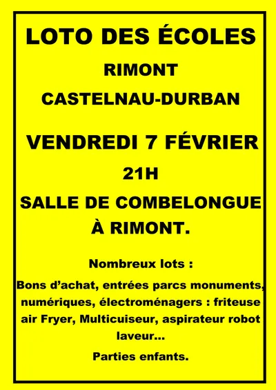 Loto à Rimont