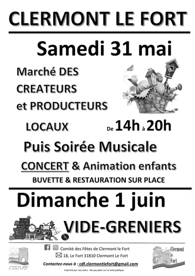 Marché des créateurs et vide-greniers