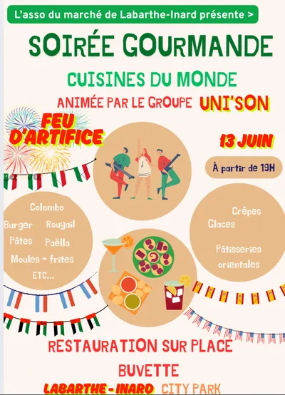 Soirée gourmande