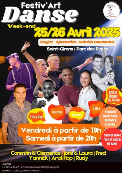 Festiv'Arts Danse à Saint Girons