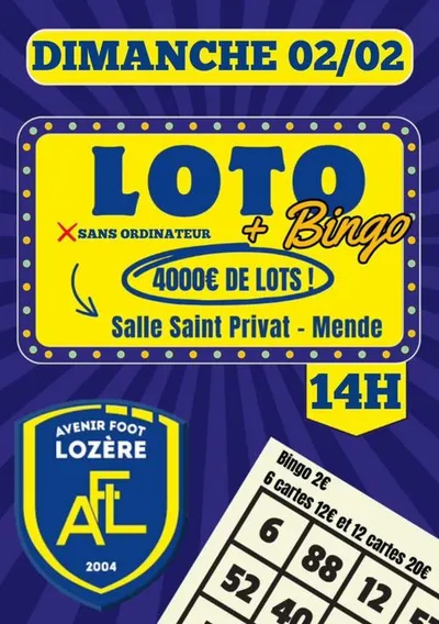 Mende (48) : Loto de printemps sans ordinateur